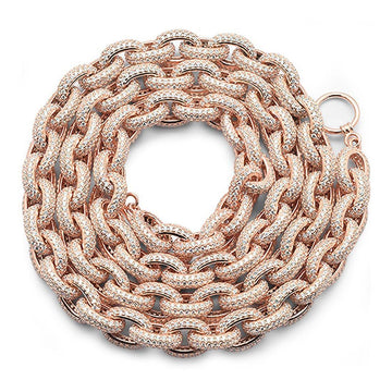 Hermes Link Chain Rose Tone